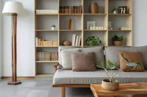 Jakie meble do szarej podłogi - stwórz przytulne wnętrze bez monotonii