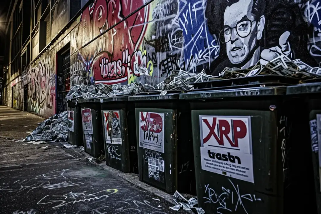 Czy XRP to scentralizowany śmieć? Ekspert zrównał Ripple z błotem