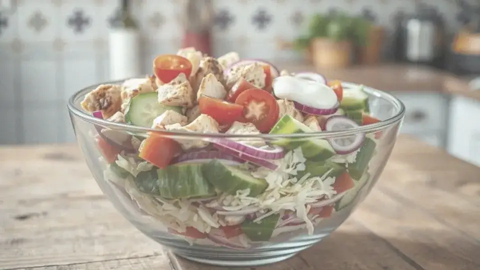Sałatka gyros z czym podawać, aby zachwycić gości i siebie