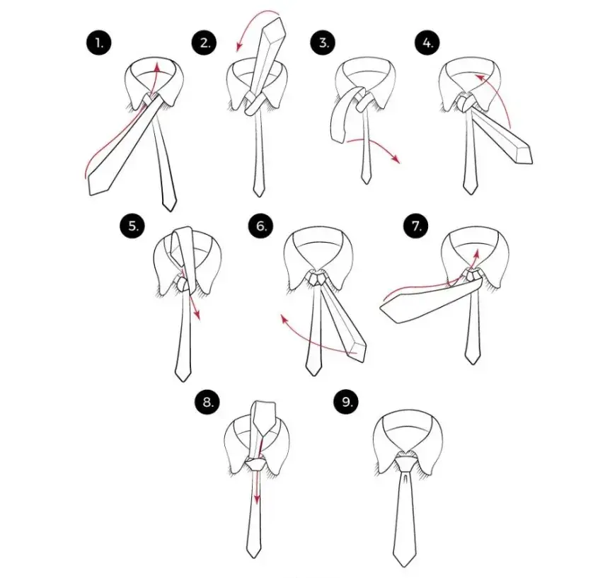 Najlepsze sposoby jak wiązać krawat krok po kroku - poradnik dla każdego