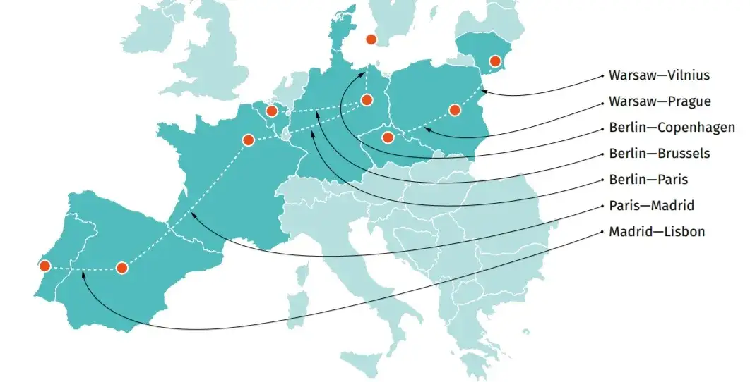 Gdzie można dojechać pociągiem za granicę? Najlepsze trasy i połączenia.