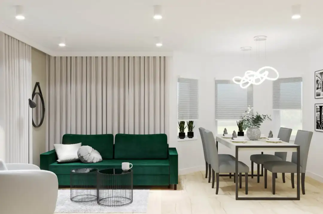 Jakie krzesła do zielonej kanapy? Znajdź idealne połączenie stylu