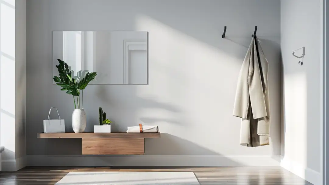 Na jakiej wysokości powiesić wieszak na kurtki w przedpokoju?