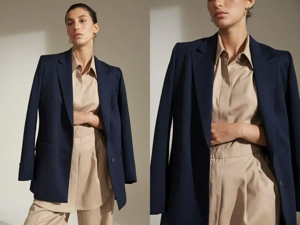 Beżowe spodnie: Jaka marynarka? Poradnik stylistki na każdą okazję