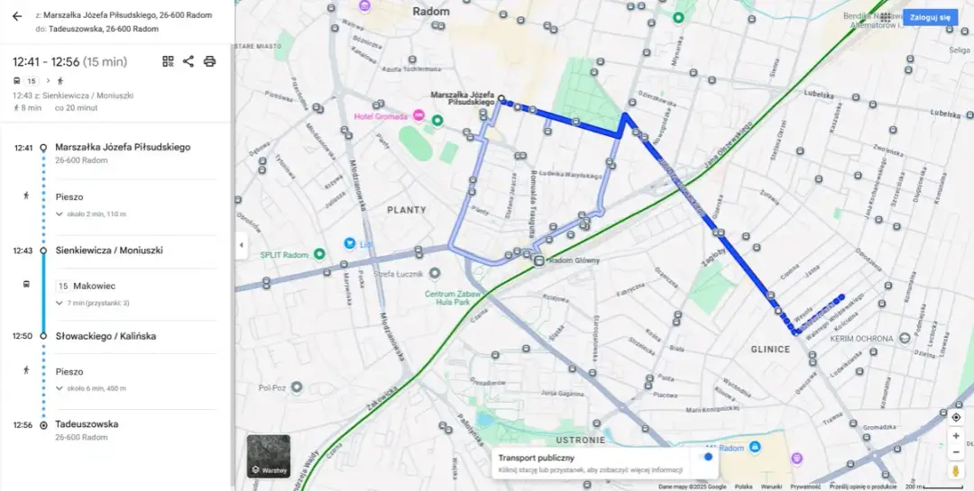 Sprawne poruszanie się po Radomiu: 3 skuteczne metody nawigacji