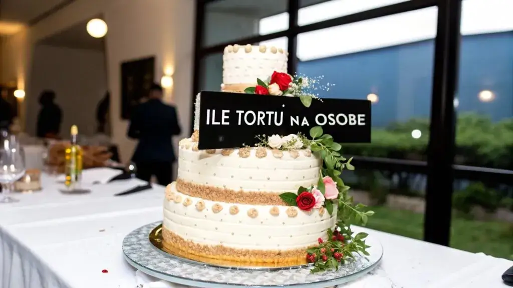 Ile porcji z tortu 21 cm? Odkryj, jak obliczyć idealne kawałki