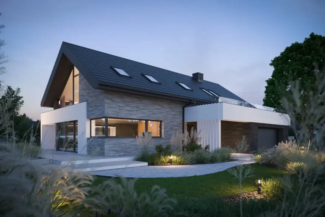 Dom obłożony cegłą: korzyści, koszty i inspirujące projekty