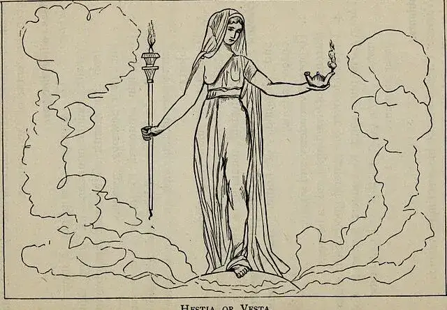 Mit o Hestii – tajemnice bogini ogniska domowego w mitologii greckiej