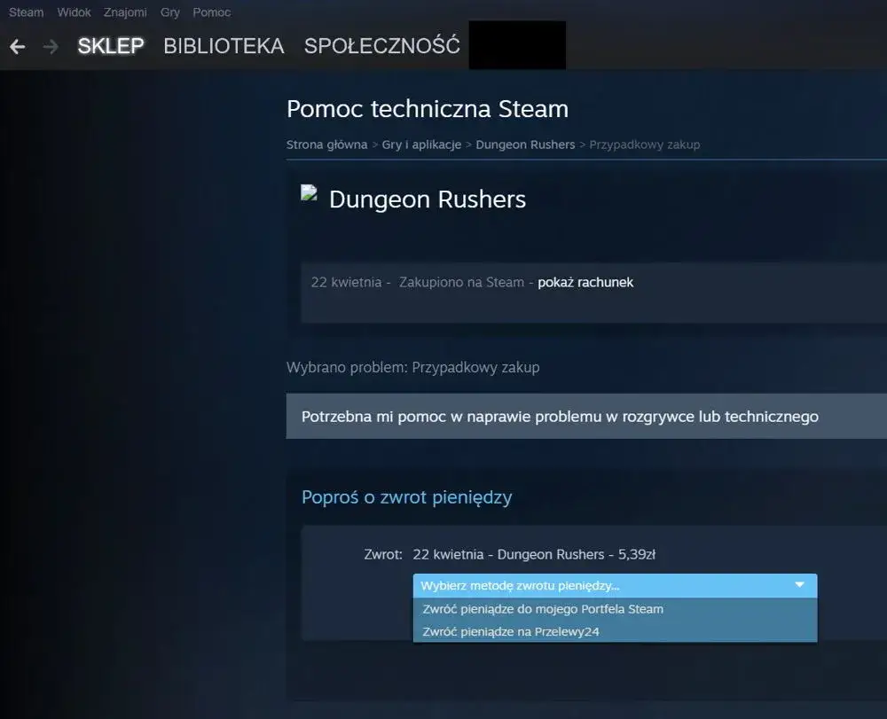Jak oddać grę na Steam: Prosty poradnik zwrotu w 7 krokach