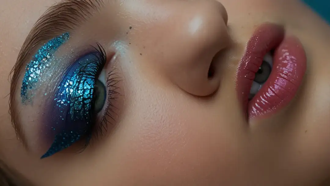 Niebieskie cienie do powiek: Klucz do hipnotyzującego spojrzenia?