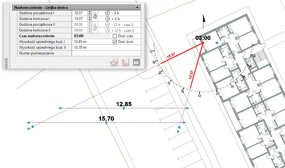 Jak obliczyć zacienienie budynku, aby uniknąć problemów z nasłonecznieniem