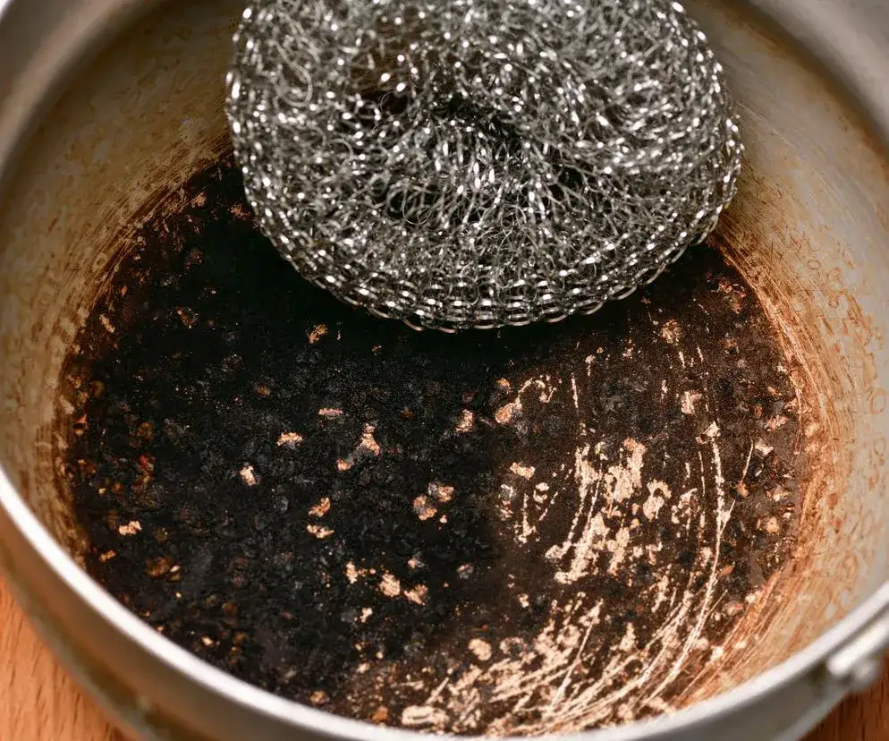 Jak wyczyścić przypalony garnek ze stali nierdzewnej? Domowe sposoby