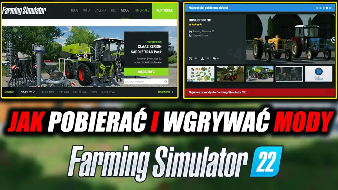 Jak wgrac mody do FS22 i uniknąć problemów z grą