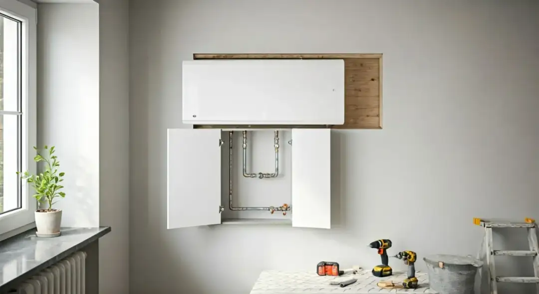 Jak zabudować bojler poziomy, aby zyskać więcej miejsca i stylu