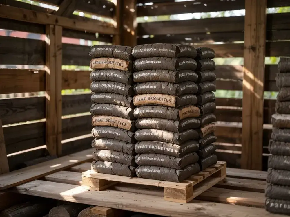 Jak przechowywać brykiet torfowy, aby uniknąć wilgoci i strat jakości