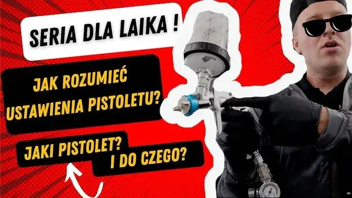 Jak ustawić pistolet do akrylu? Bez zacieków i skórki pomarańczy!
