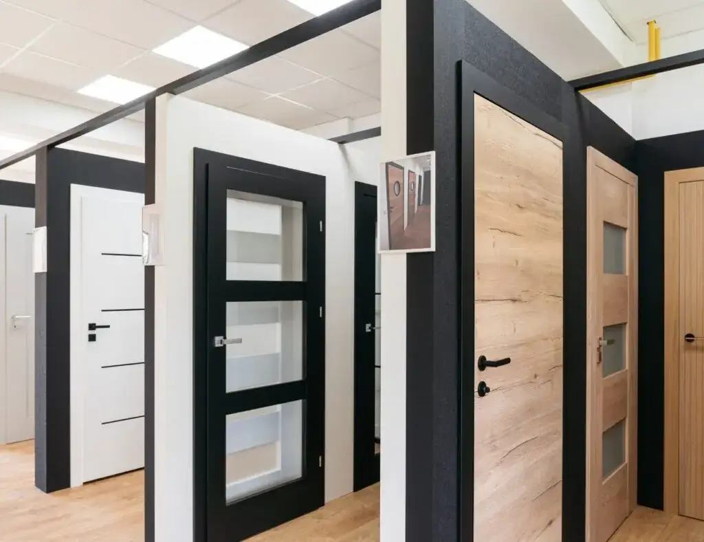 Drzwi z szybą wewnętrzne: funkcjonalność i elegancja w domu