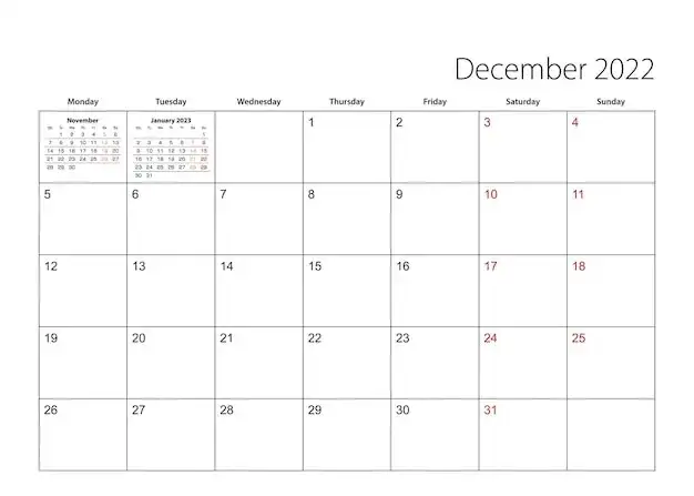 Grudzień z kalendarzem - wyniki trójki w różnych kolorach