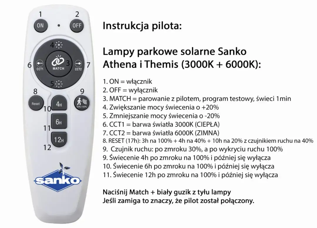 Pierwsze uruchomienie lampy solarnej - instrukcja krok po kroku