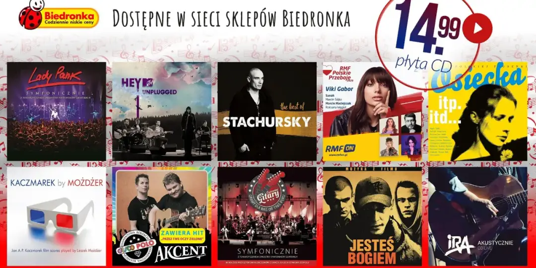 Biedronka oferuje płyty CD i winylowe: Czy warto skorzystać?