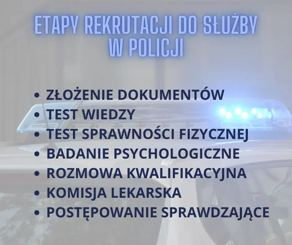 Ile trwa proces rekrutacji do policji i co warto wiedzieć o etapach?