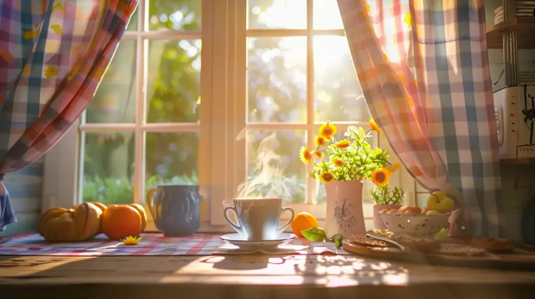 Czy zasłonki do kuchni w kratkę dodadzą uroku Twojej kuchni?