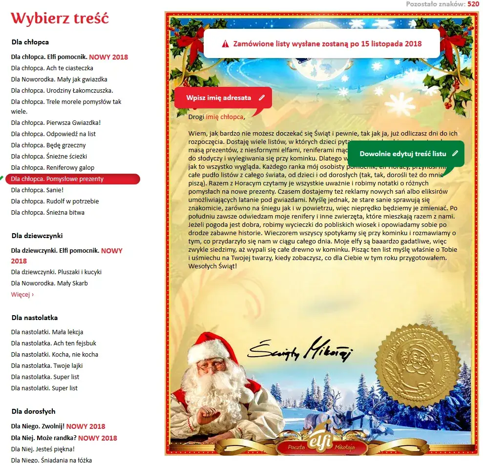 Jak napisać list od Mikołaja, który rozczuli każde dziecko? Porady