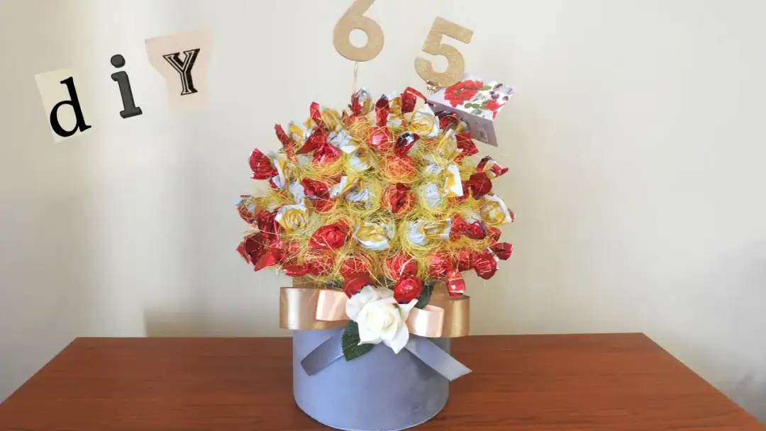 Jak zrobić bukiet z cukierków czekoladowych, który zachwyci każdego