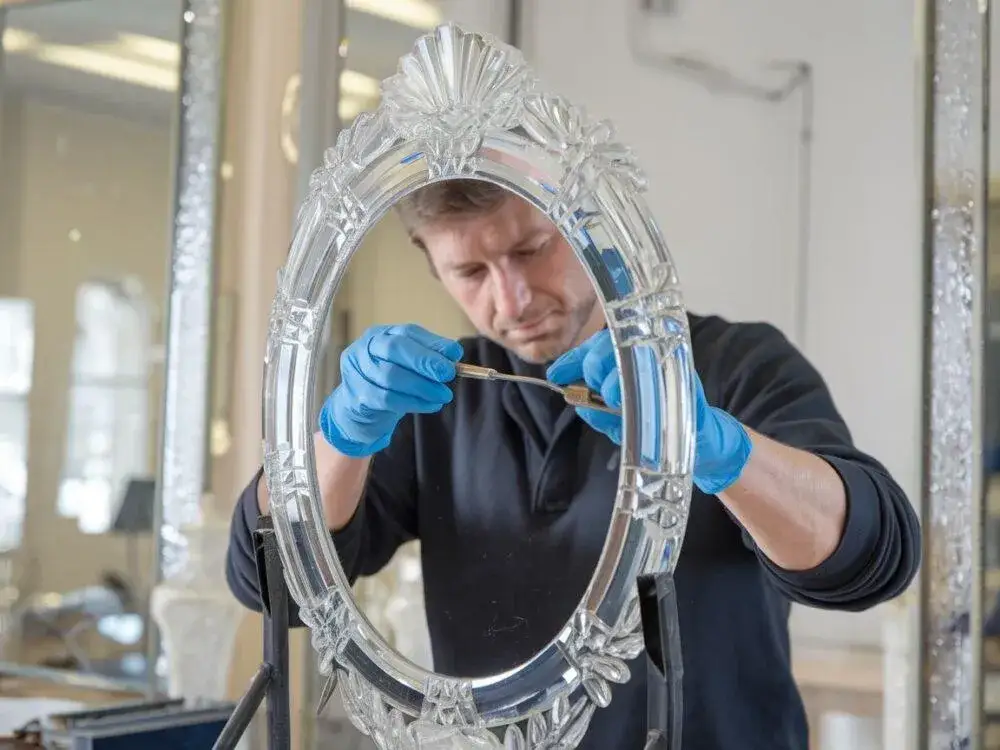 Jak rozpoznać lustro kryształowe? Kluczowe cechy i wskazówki