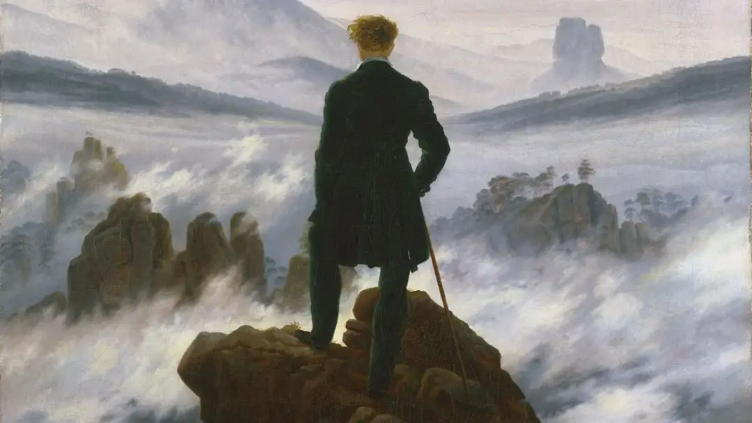 Gdzie powstał obraz wędrowiec nad morzem mgły? Odkryj jego tajemnice