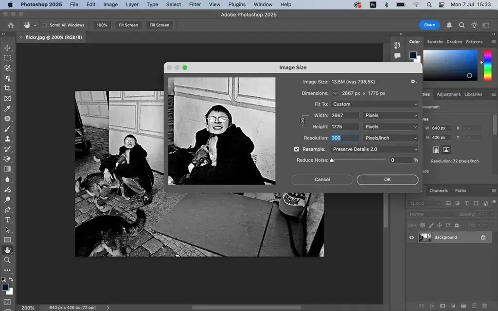 Powiększanie zdjęć u fotografa: czy jakość na tym zyska?