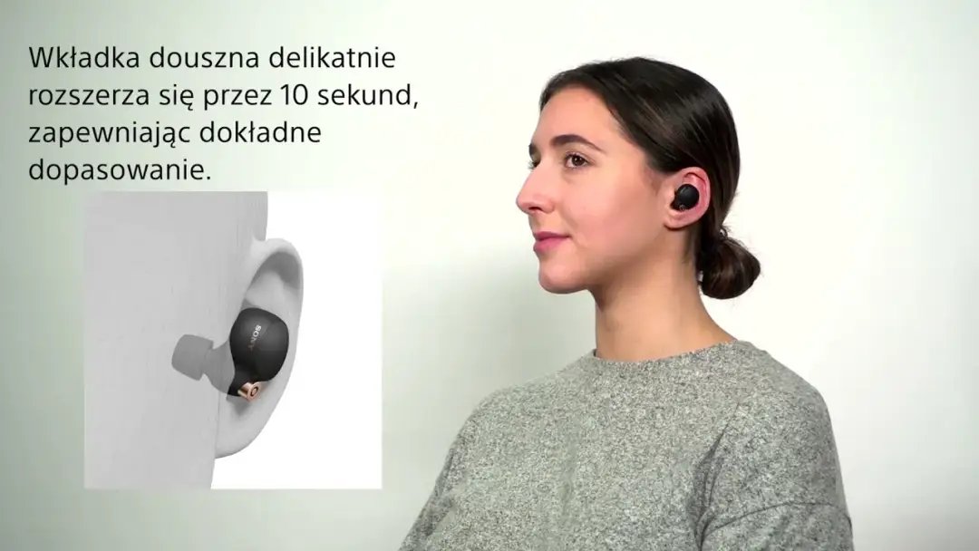 Jak włożyć słuchawki bezprzewodowe, aby nigdy nie wypadły?