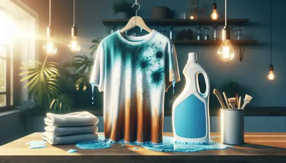 Jak usunąć plamę z wybielacza - skuteczne metody i porady na ratunek