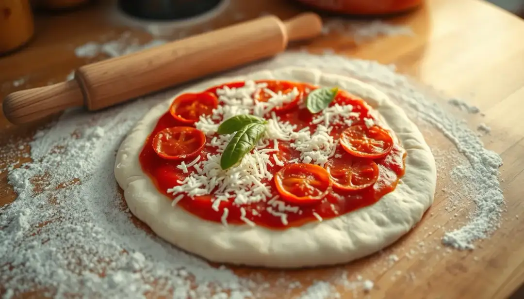 Pizza na kamieniu: Idealne ciasto i chrupiący spód