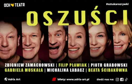 Oszuści spektakl – poznaj intrygujące kłamstwa i relacje w teatrze