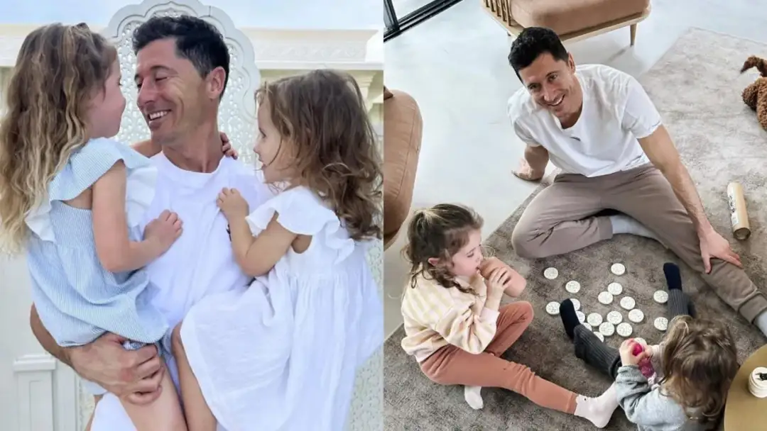 Czy Lewandowski ma dzieci? Poznaj Klarę i Laurę!