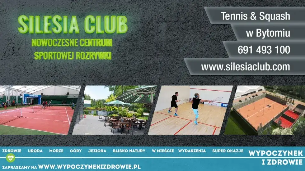 Squash w Bytomiu - najlepsze korty, ceny i oferty w Silesia Club