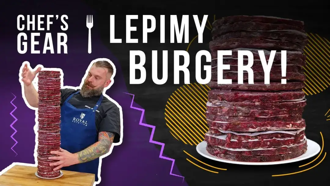 Idealne kotlety do burgerów: Sekret soczystości i smaku (80/20)