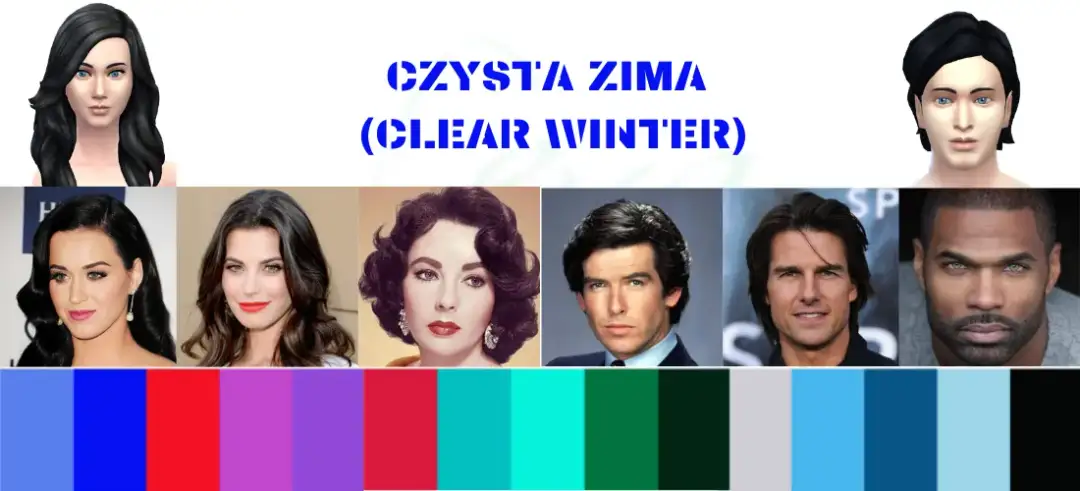 Typ urody zima jakie kolory - odkryj idealne odcienie dla siebie