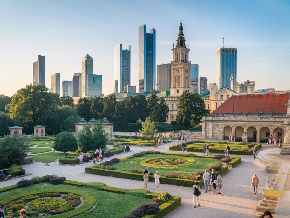 Łazienki Królewskie w Warszawie: poznaj dokładną lokalizację i dzielnicę