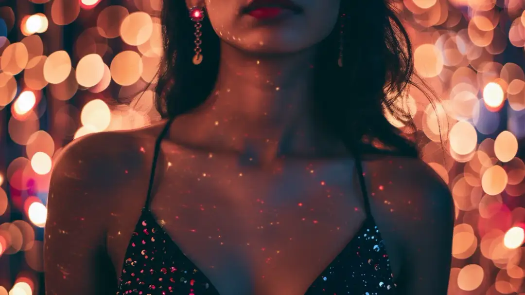 Błyszczące stylizacje z czarną sukienką i cekinami, czyli efekt wow Błyszczące stylizacje z czarną sukienką i cekinami, czyli efekt wow