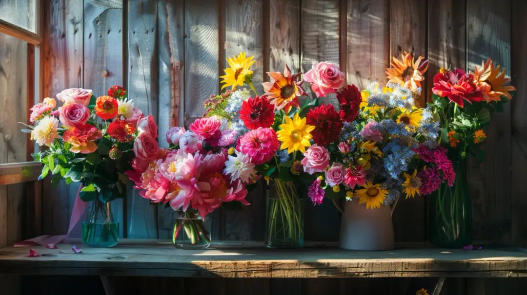 Piękne bukiety kwiatów: 9 inspiracji na kompozycje
