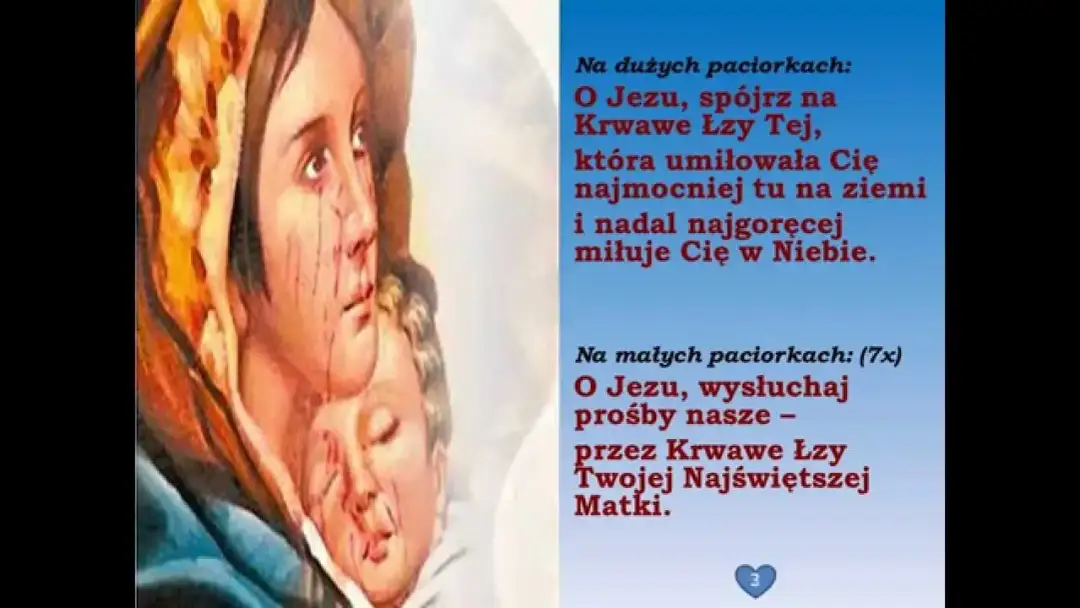 Jak odmawiać różaniec do łez Maryi, aby znaleźć ukojenie i siłę