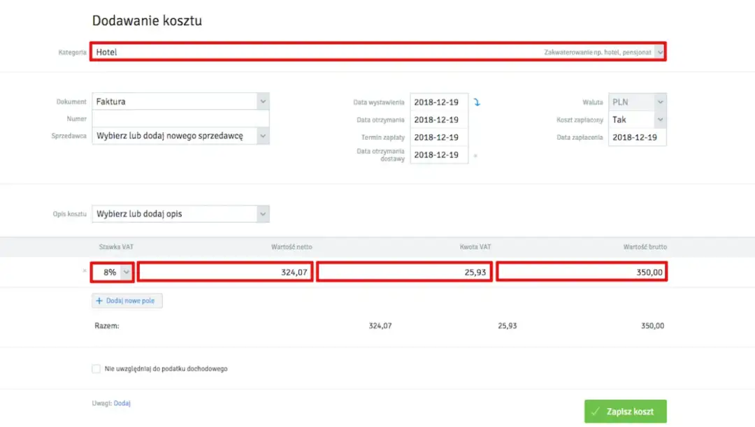 Nocleg jaki VAT: Jak uniknąć wysokich kosztów na usługi noclegowe
