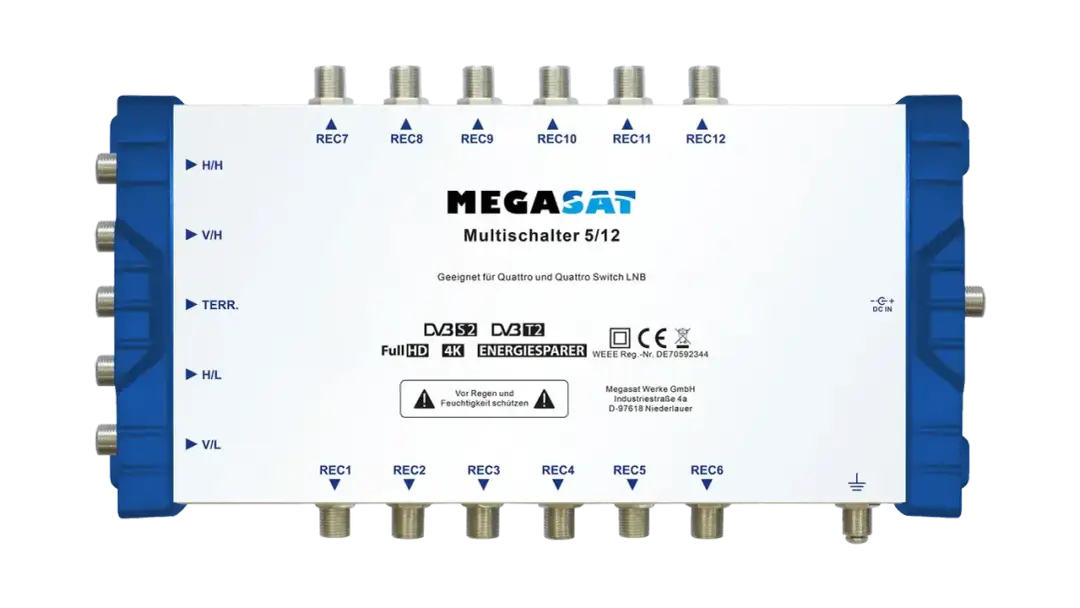 Multiswitch 5/12: Jak mieć SAT i DVB-T2 w 12 pokojach? Poradnik!