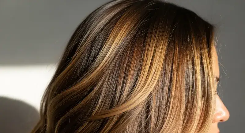 Jak samemu zrobić refleksy na ciemnych włosach bez błędów i uszkodzeń