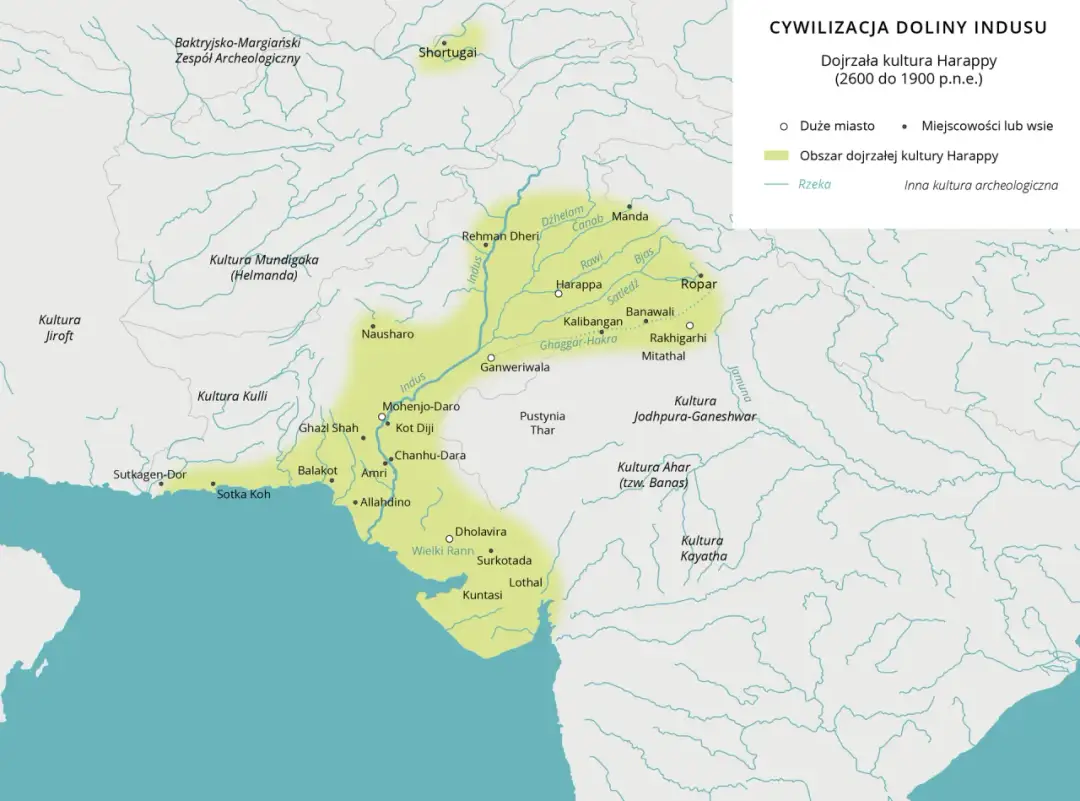 Osiągnięcia cywilizacji doliny Indusu, które zmieniły historię świata