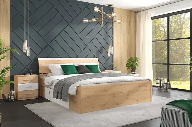 Idealne kolory ścian do sypialni z meblami dąb sonoma - poradnik