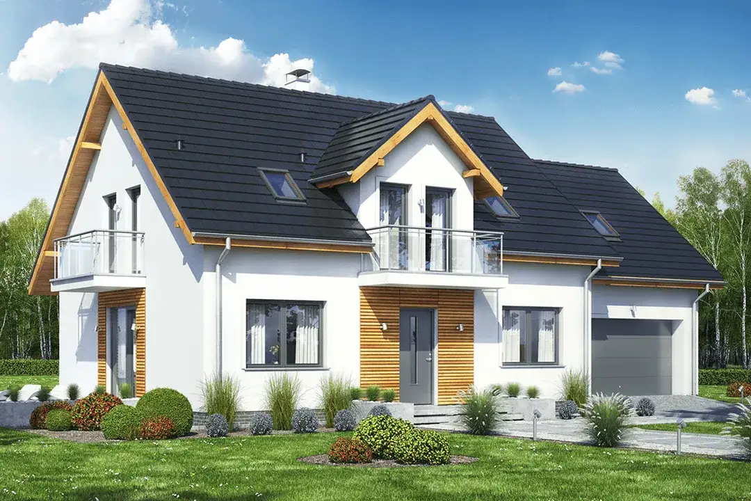 Lisandra Mała 2M: Dom Parterowy z Poddaszem dla Rodziny