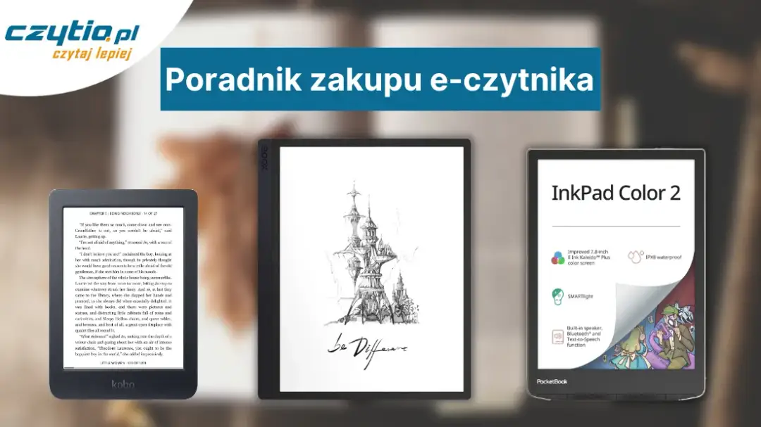  Czytniki ebook 8 cali - jaki wybrać, poradnik zakupowy 2023
